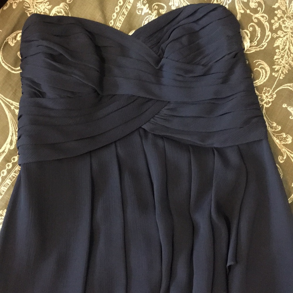 Navy Blue Bridesmaid/ Formal Dress